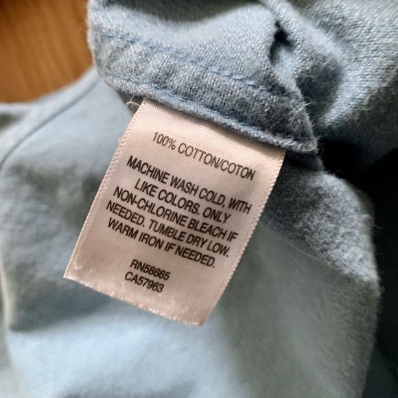 1901 Nordstrom Men’s Collar Shirt L - Picture 4 of 4